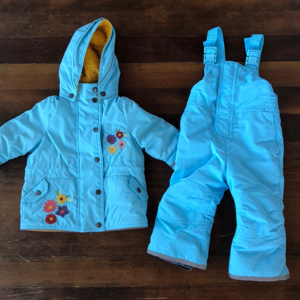 Hanna Andersson snow pants and jacket bundle